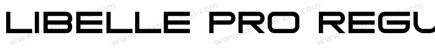 Libelle Pro Regular字体转换